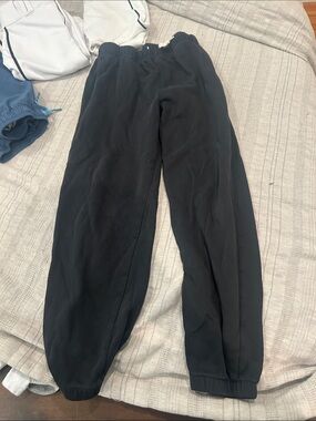 Old Navy Black Kids Fleece Joggers